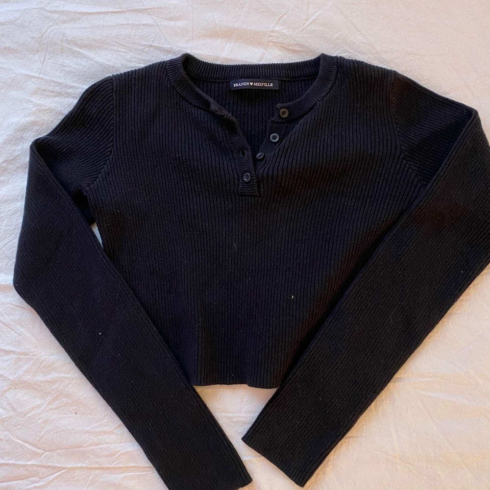 brandy melville cropped sweater